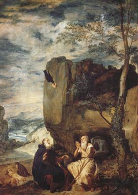 Diego Velazquez Saint Antoine abbe et Saint Paul ermite (df02) Germany oil painting art